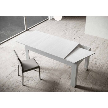 Bibi Bord - Utdragbart Bord 90x160/220 cm Bibi Vit Spatel