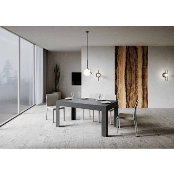 Bibi Bord - Utdragbart Bord 90x160/220 cm Bibi Vit Spatel