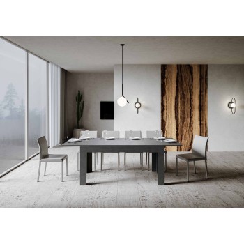 Bibi Bord - Utdragbart Bord 90x160/220 cm Bibi Vit Spatel
