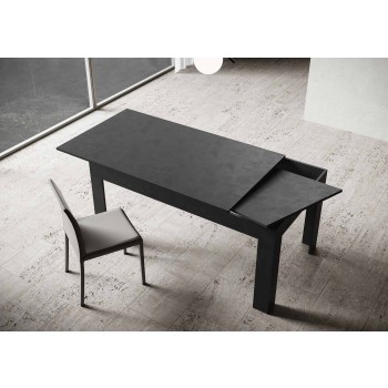 Bibi Bord - Utdragbart Bord 90x160/220 cm Bibi Vit Spatel