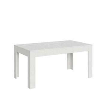 Bibi Bord - Utdragbart Bord 90x160/220 cm Bibi Vit Spatel