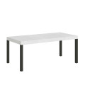 Utdragbart bord Everyday Premium 90x90/246 cm med antracitgrå stomme