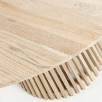 Jeanette bord Ø 120 cm naturfärgat
