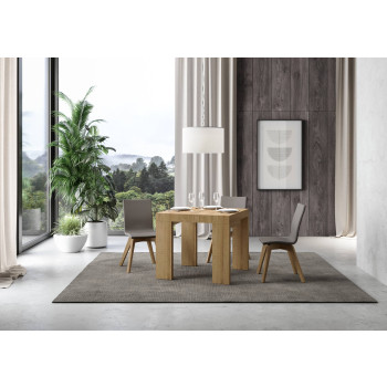 Roxell Bord P.90 - Utdragbart Bord 90/246x90 cm Roxell Vit Ask