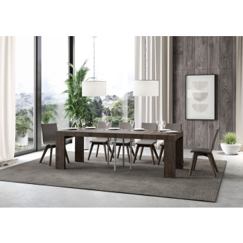 Roxell Premium Bord D.90 - Utdragbart Bord 90/246x90 cm Roxell Premium Vit Ask