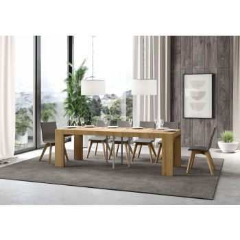 Roxell Premium Bord D.90 - Utdragbart Bord 90/246x90 cm Roxell Premium Vit Ask