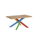 Utdragbart bord 90x140/240 cm Versalux barkade ben 4/B