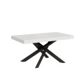 Volantis utdragbart bord 90x160/420 cm med antracitgrå stomme