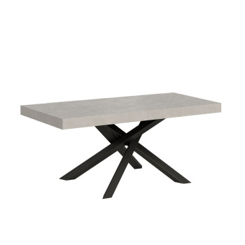 Volantis Premium bord antracitben P.90 - Utdragbart bord 120/224x90 cm Volantis Premium vit ask antracitben