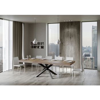 Volantis Premium bord antracitben P.90 - Utdragbart bord 180/284x90 cm Volantis Premium vit ask antracitben