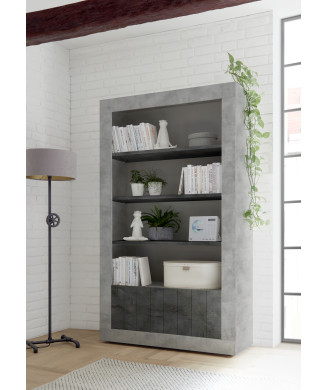 URBINO - hög pelare med hyllor