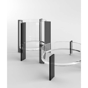 FLY rund glasvas (S) ADRIANI & ROSSI