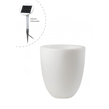 Lysande, slingrande vas M 32054 8 årstidsdesign