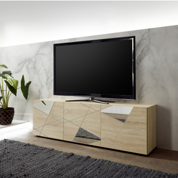 VITTORIA - TV-bänk med 3 dörrar